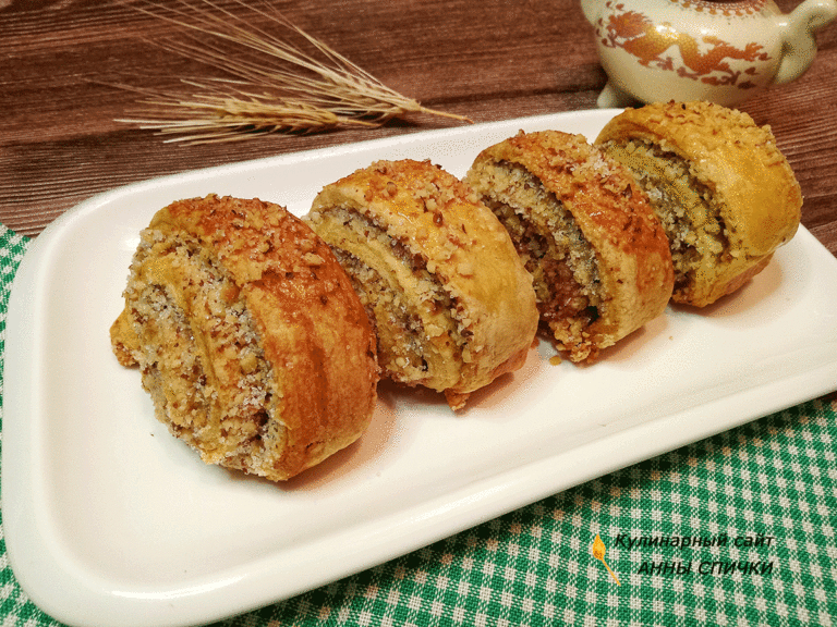 Самое вкусное домашнее печенье с орехами