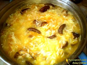 Как приготовить плов с грибами шиитаке - шаг 2