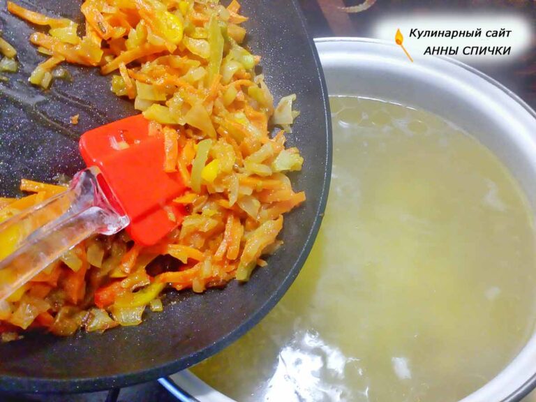 Как делается суп с галушками