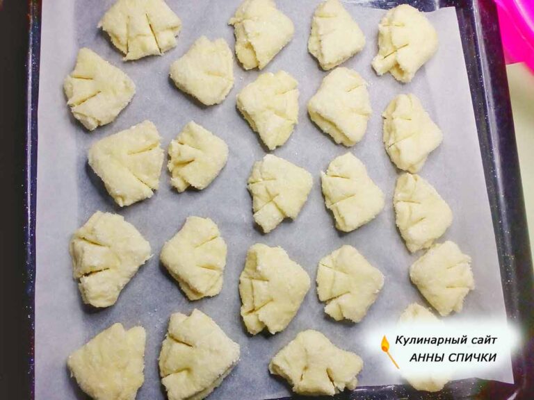 Печенье из творога домашнее