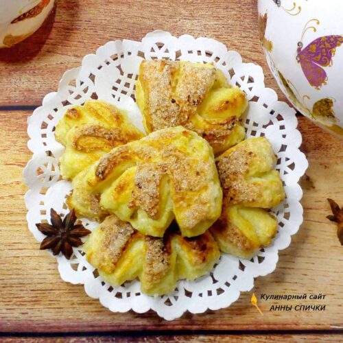 Печенье из творога гусиные лапки