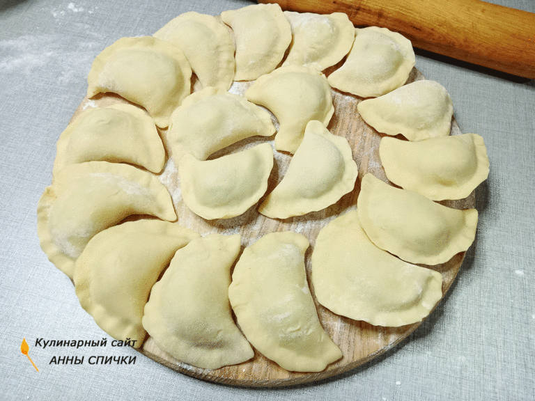 Вареники со сладкой начинкой
