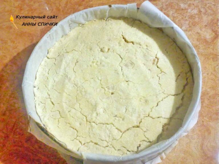 Рецепт пирога из песочного теста с творожной начинкой
