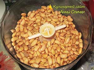Готовим фарш для соевых котлет