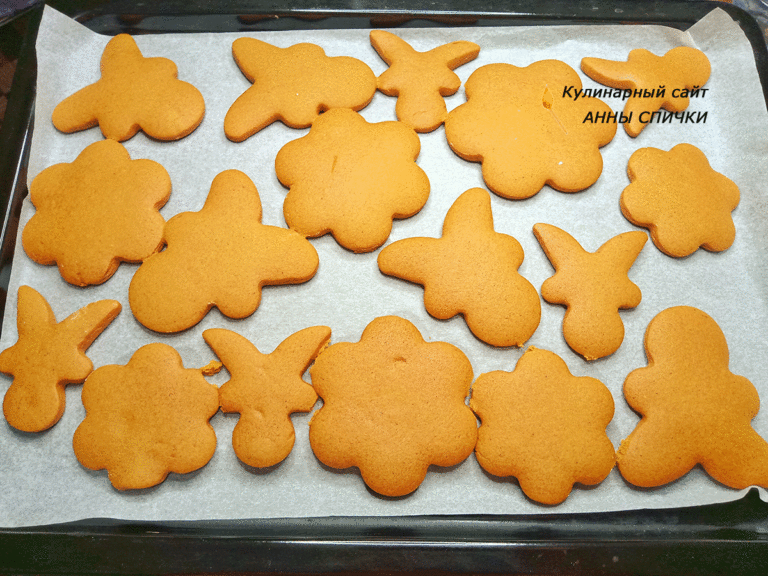 Вкусные фигурные пряники на рождество