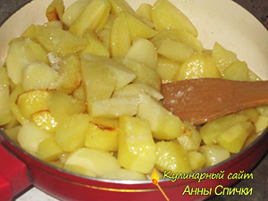 Жарим картофель