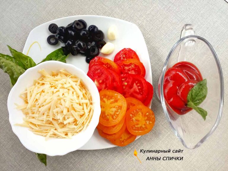 Начинка для кабачковой пиццы